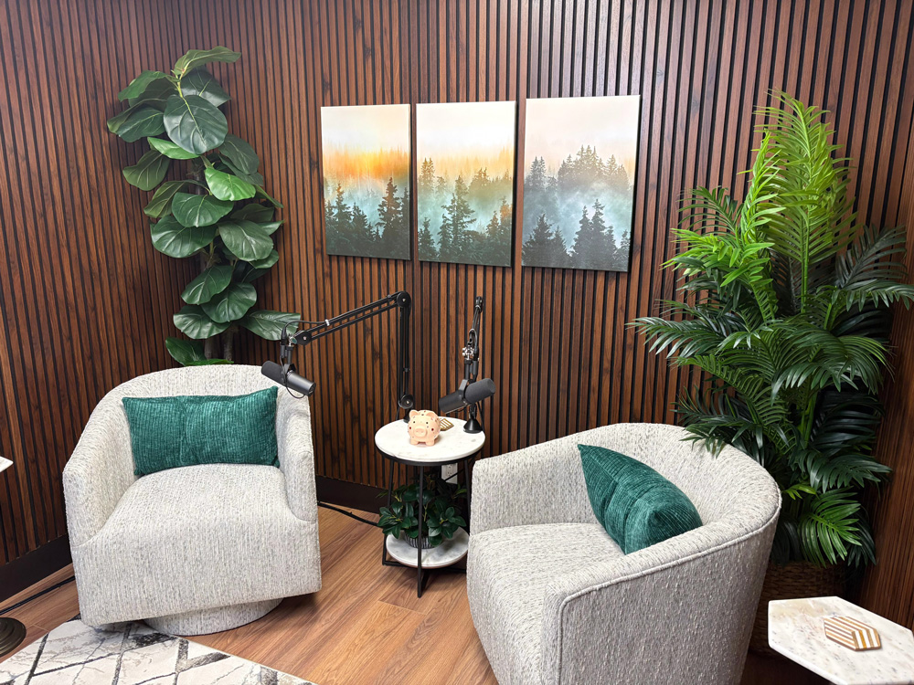 1 Hour Podcast Studio Rental